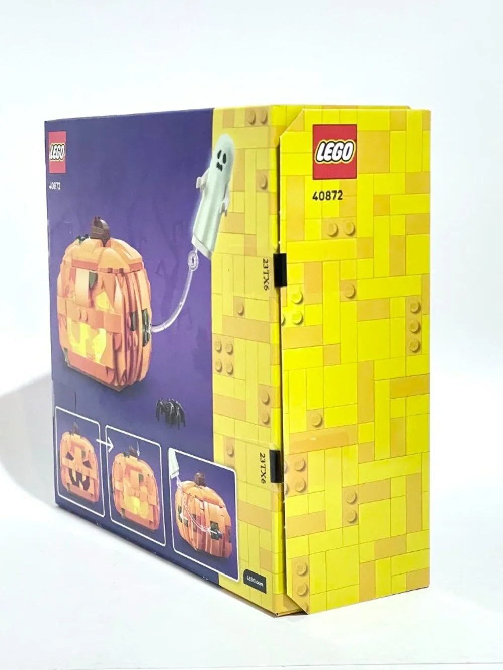 Lego 40872 Halloween Pumpkin Lantern Lights Up NIB New Sealed
